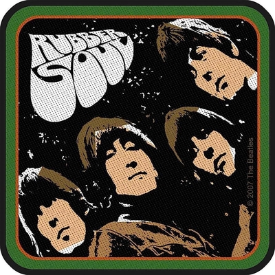 اندازه سفارشی لوگوی گروه آلبوم روح Beatles Woven Iron Patches