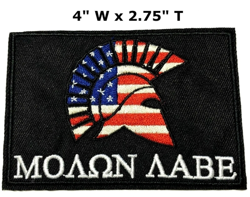 پرچم ایالات متحده آمریکا کلاه ایمنی اسپارت دوزی وصله آهنی بر روی اپلیکشن نظامی