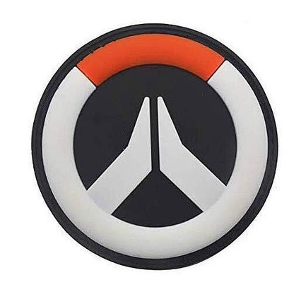 تاکتیک های حلقه هوک نظامی روحیه وصله پی وی سی Overwatch Logo Heat Press