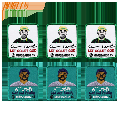 نشان برقی طراحی سفارشی پیچ برقی برای کلاه بیسبال OEM ODM