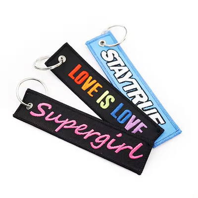 OEM ODM حذف قبل از پرواز Keychain طراحی لوگو سفارشی