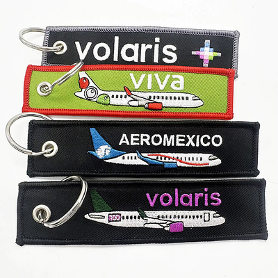OEM ODM حذف قبل از پرواز Keychain طراحی لوگو سفارشی