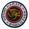 Kenpo Karate Evolution PMS 12C Iron On Embroidery Patches حاشیه مررو