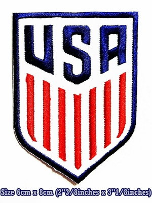 USA SCORE FOOTBALL پچ آرم ورزشی گلدوزی اتو، دوخت روی پارچه