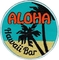 نشان دوزی شده هاوایی نوار آهنی بر روی لباس های پچ درختان نخل هاوایی نشان دوزی شده است